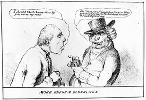 Más Bendiciones de la Reforma, 1832 de English School
